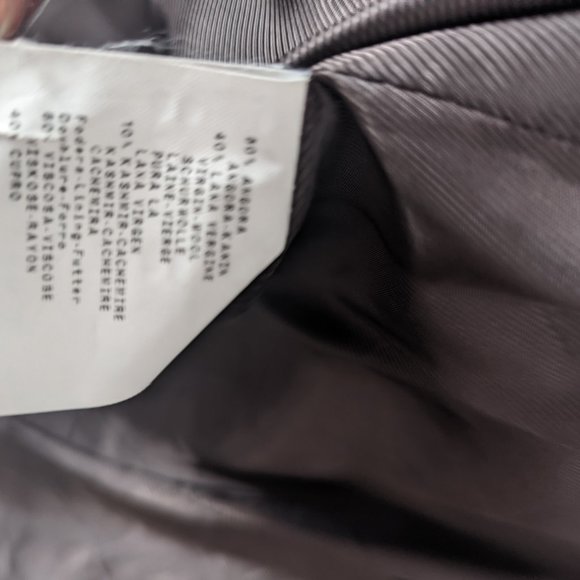 Armani Collezioni Black Coat - Picture 9 of 10